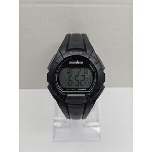 Timex Ironman Essential 10 Lap Timer Indiglo 100m Digital Mens Watch New Battery